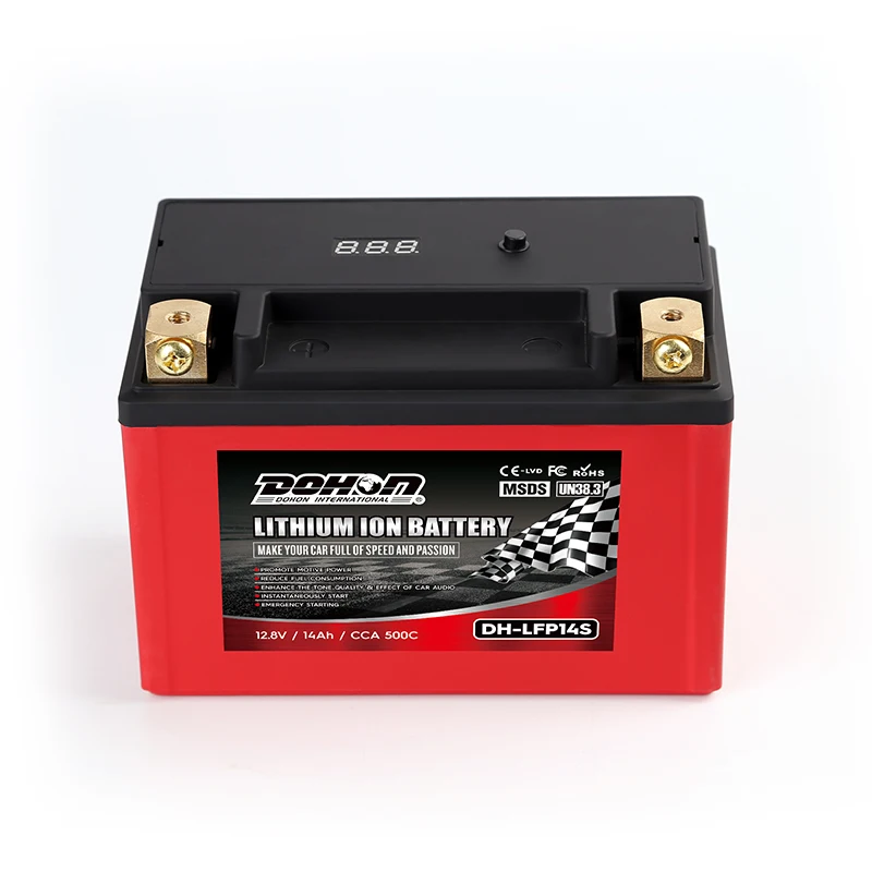 LFP14S 12.8V Yamaha Harley motorcycle starting lithium iron battery lifepo4 battery