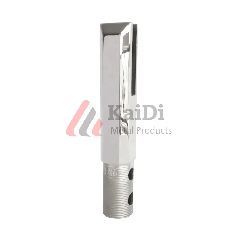 Deck stainless steel 2205 glass spigot glass railing balcony