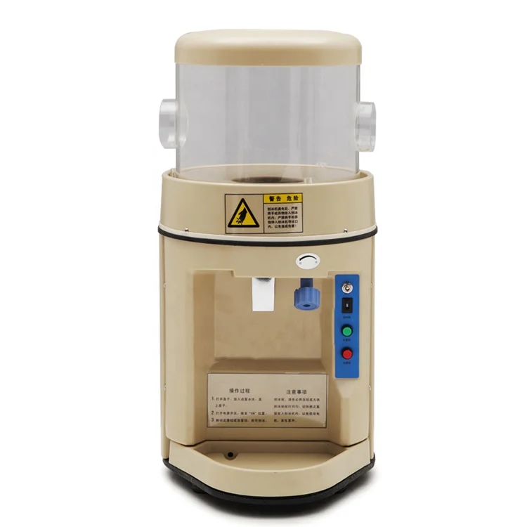 Electric Automatic Ice Crusher, Stainless Steel ice shaver commercial for Bar, Gathering, Home