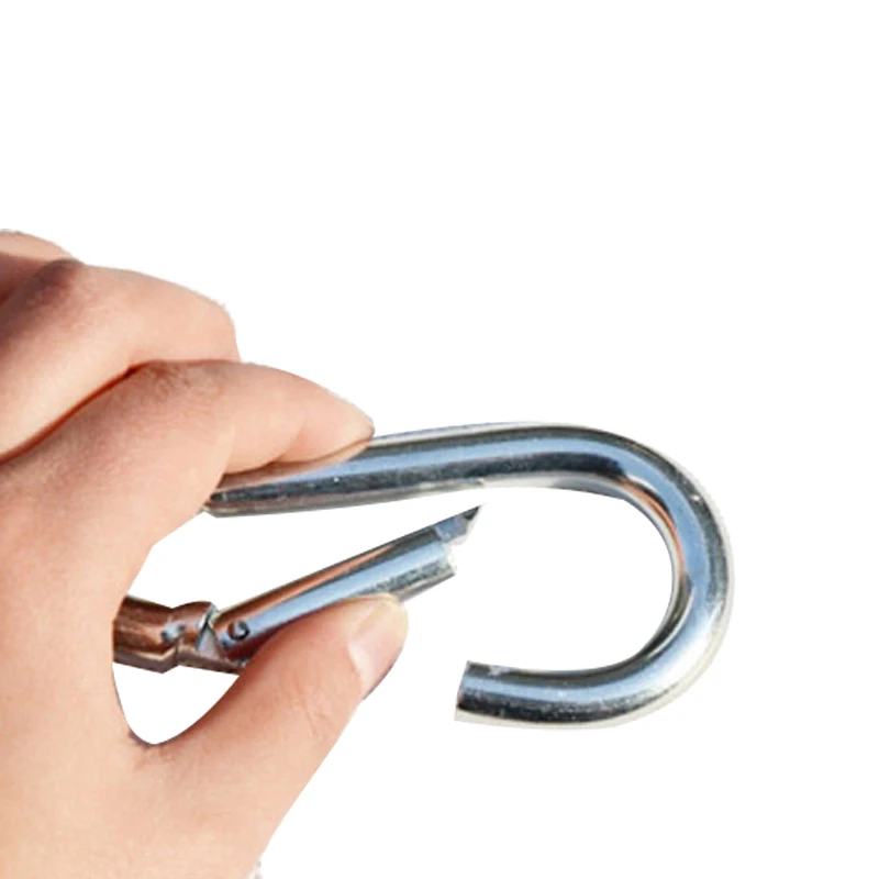8 * 80 Quick Connector Swing Set  Accessories Large Metal Buckle With Screw For Indoor And Outdoor Children Swing