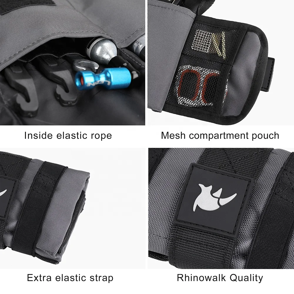 Outdoor Sports Bike Saddle Pouch Roll Tool Small Pouch Repair Tools Pocket Pack
