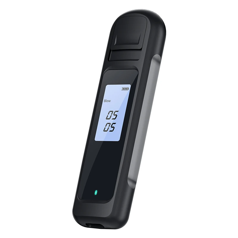 alcohol test machine factory price personal portable digital display breath fuel cell alcohol tester breathalyzer