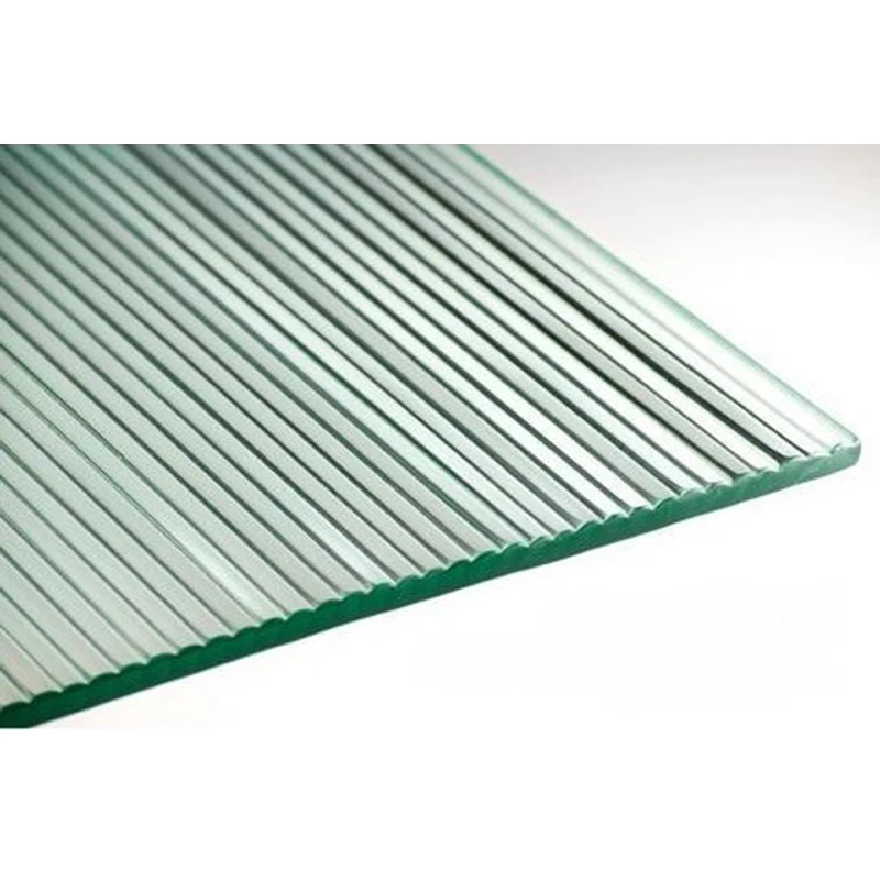 Glass manufacturer high quality custom fluted glass for decorative fluted glass panels