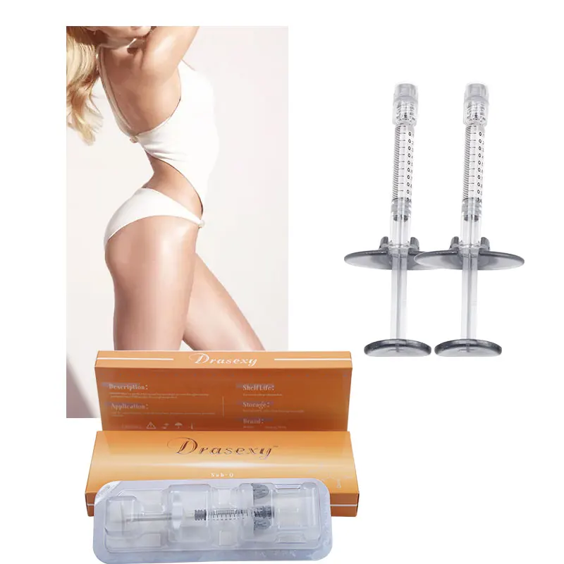  Hot selling 10ml cross linked hylauronic acid filler Injection For Buttocks