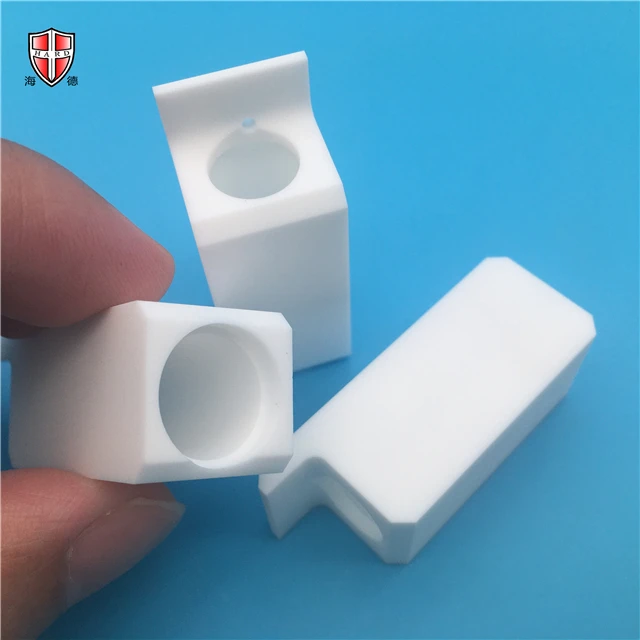 advanced technical white micalex macor ceramic cover casing box