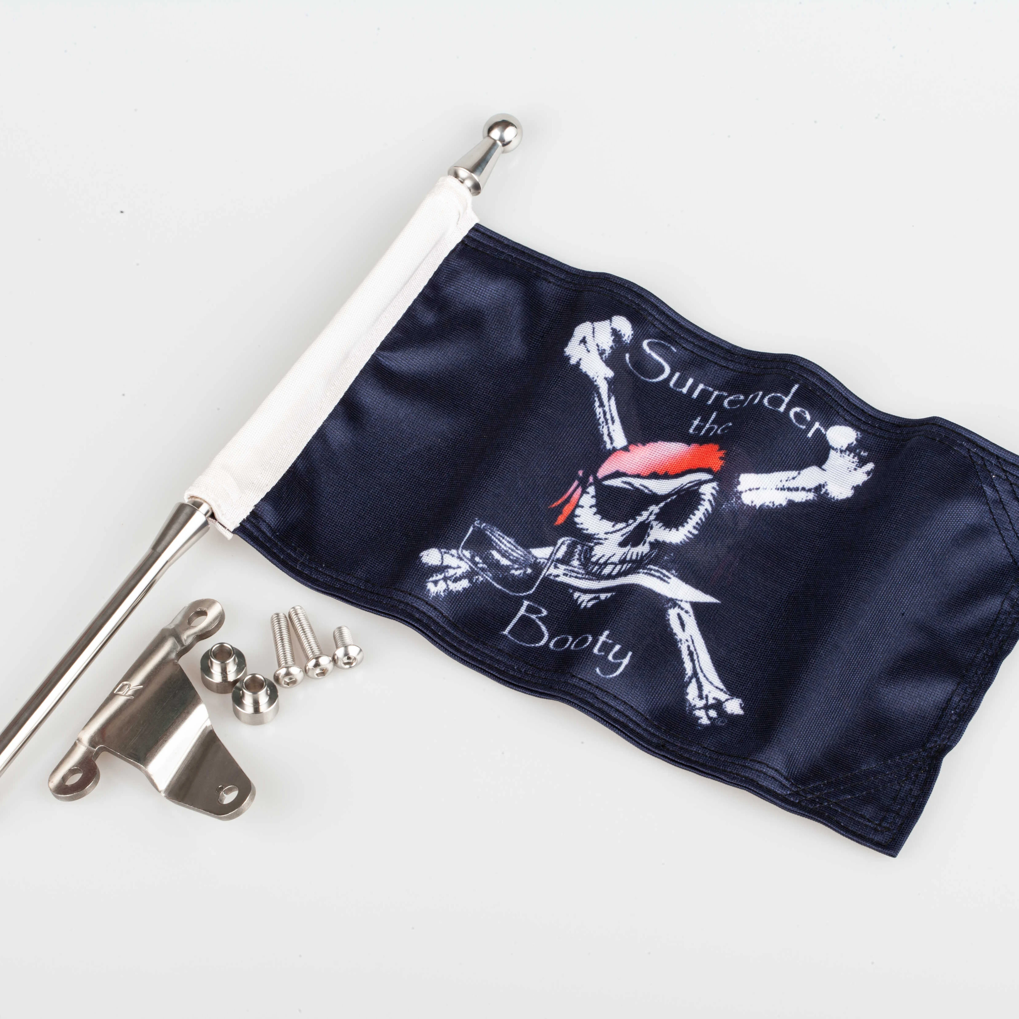 Motorcycle Flag Pole Flags set For Honda Gold Wing1800 GL1800 2018 2019 2020 2021