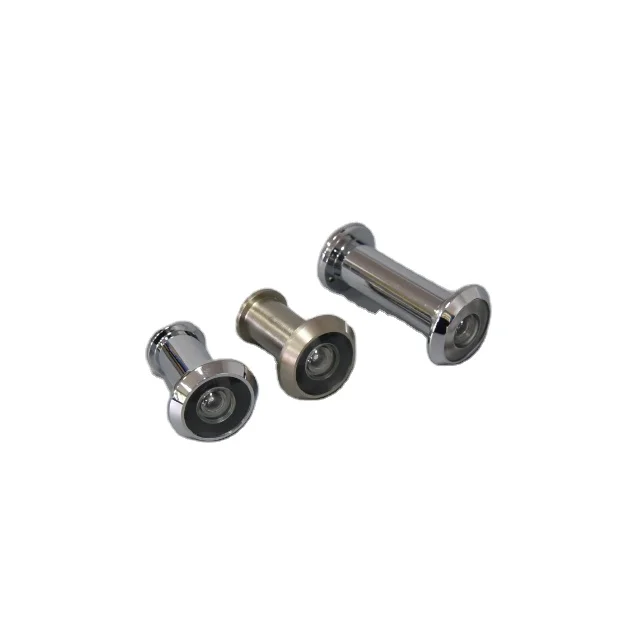 Новый стиль латунь 180 градусов широкоугольный стеклянный объектив глазок дверной глазок