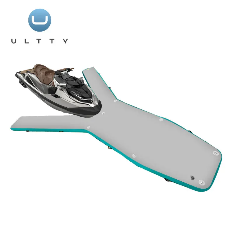 ULTTY Factory Wholesale y-shape Boat Water Inflatable Floats Motorboat Dock Platform