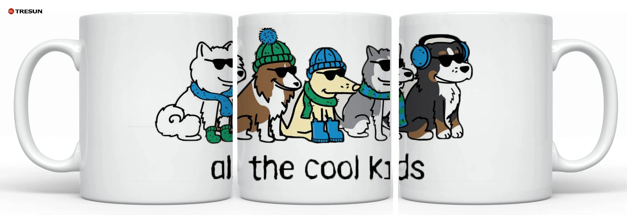 11 oz feline animated drawings cat lovers meow funny message novelty white ceramic mug cup for java hot tea