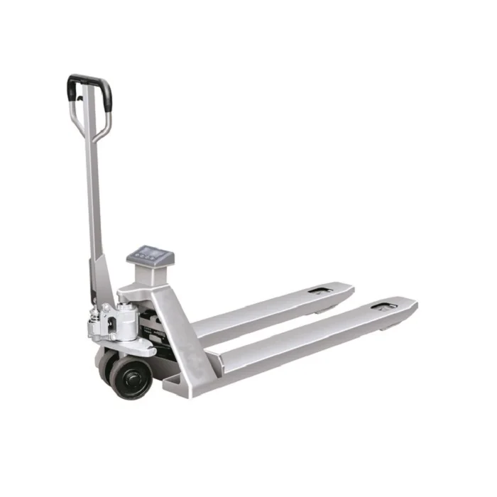 2000kg 3000kg Hand Pump Push Pallet Truck Load Indicator Scale Weighing System Jack Trolley