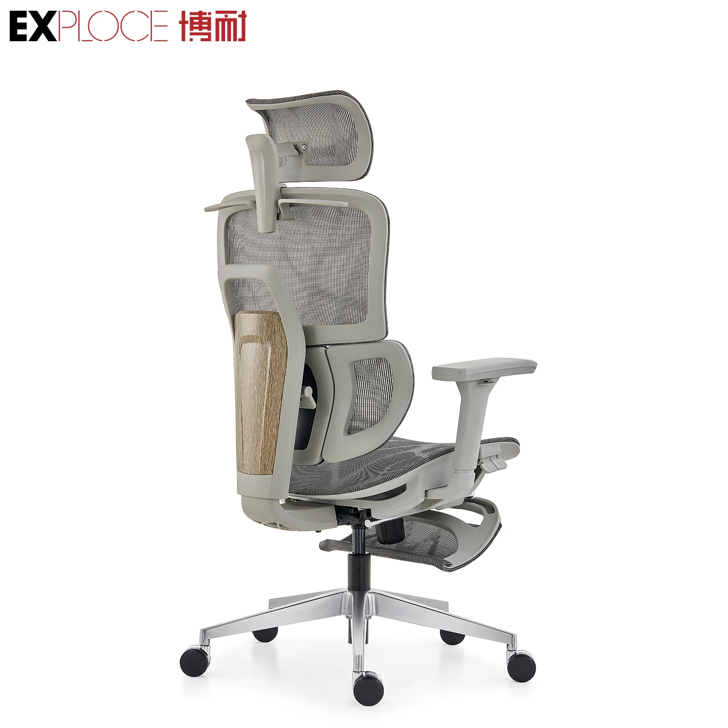 Hot Sale Ergonomic Chair Swivel Office Chair 3D Function Armrest Mesh Chair With Footrest