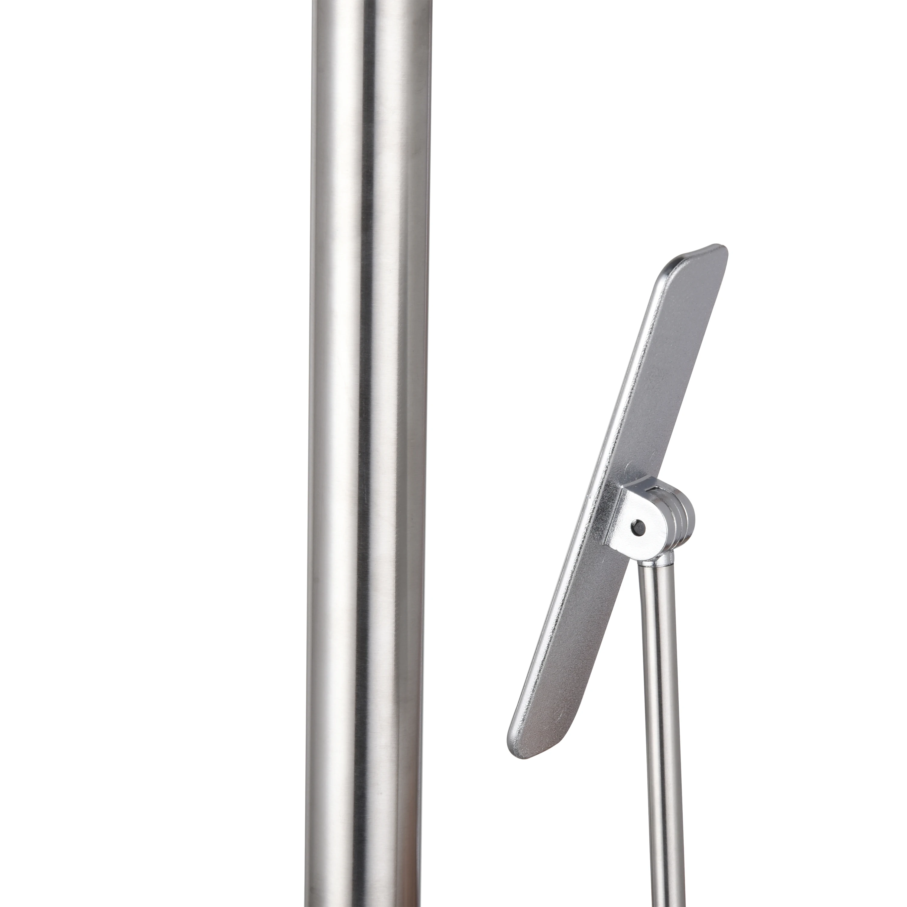 High Quality  Countertop Stainless Steel  Modern Kitchen Paper Holder Stand With Arm