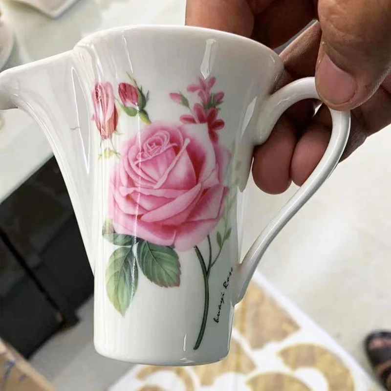 Factory price 580 C - 600 C degree customized waterslide decal paper water transfer paper for cups mug ceramic