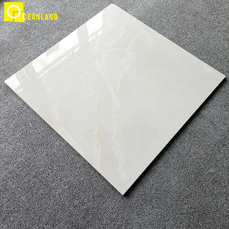 Азиатская керамическая нано-фарфоровая плитка цвета слоновой кости остекленная напольная