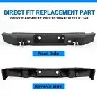 Rear Bumper Powder Coated w/LED&D-RINGS For Chevy Silverado Sierra 1500 07-13
