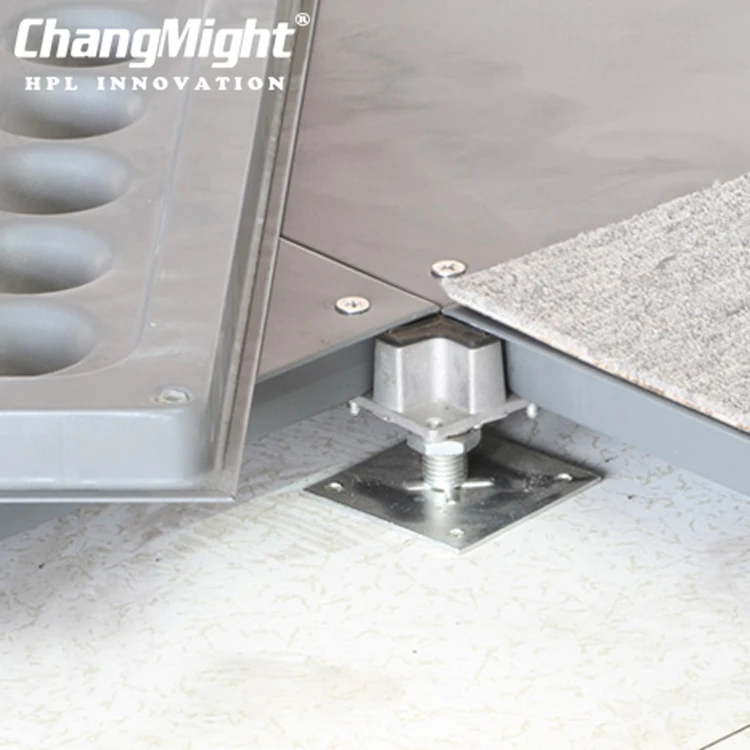 HPL Anti-static Raised Floor (AS600 series), Fireproof Raised Steel Floor with High Pressure Laminated Sheet