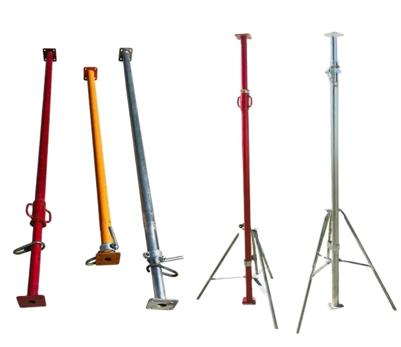 Adjustable steel support metal props for building telescopic scaffold Template