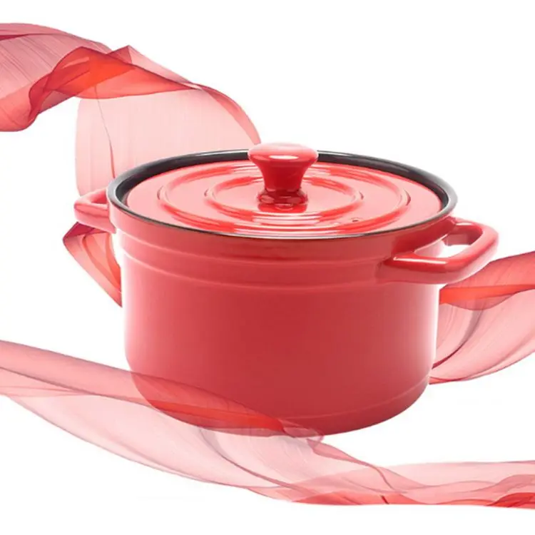 High Quality hot pots insulated casserole matte glazed ceramic casserole  With High Popularity