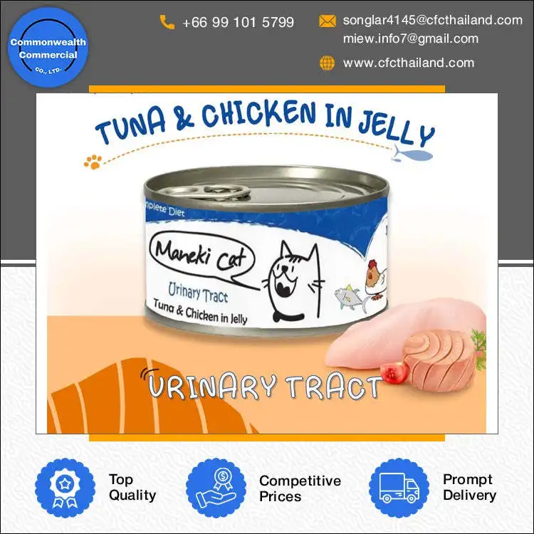 Factory Direct Price Top Quality Top Grade Cat Kitten Food Dry Tuna Salmon in Jelly Flavors Wide Range Exported Product for Sale