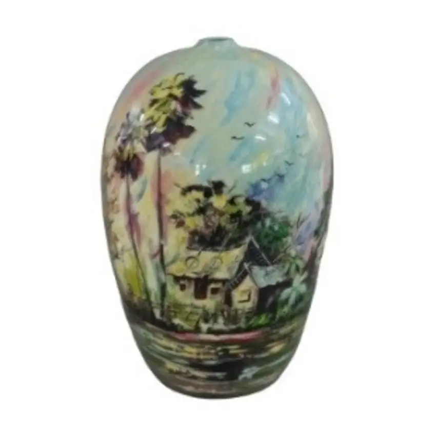 luxury decorations  landscape painting lacquerware artwork for decoration wedding living room