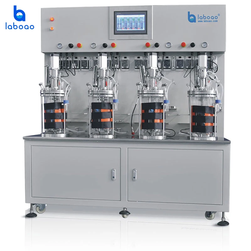 LABOAO Four Kettle Glass Bioreactor Wholesale Price