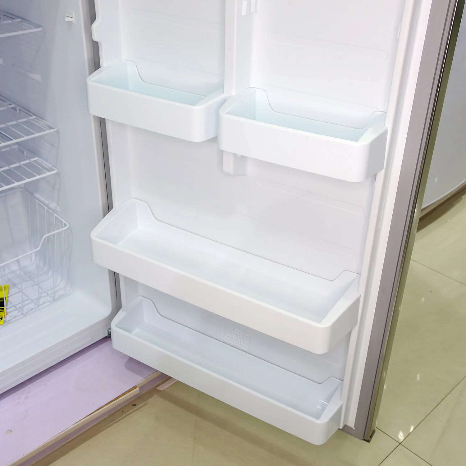 R600a Bedroom Mini Fridge Double Door Fridge Refrigerator For Home TDT-91H