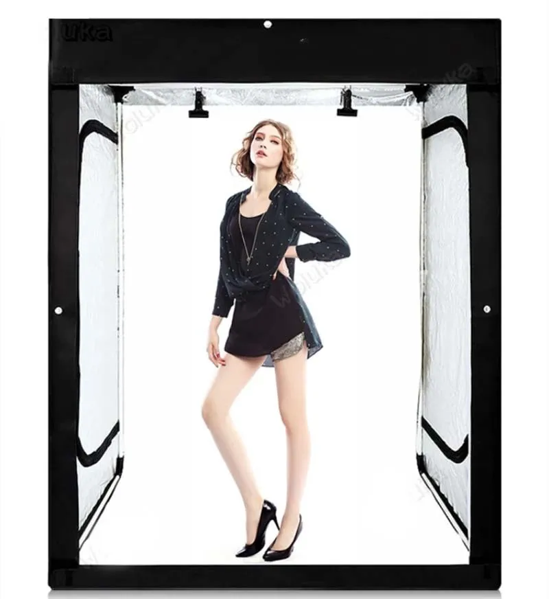 Camera, Photo & Accessories 200cm 160cm 140cm LED Photography Studio Box 2m 1.6m 1.4m Light Strip Bars 240W White Lighting Shoo