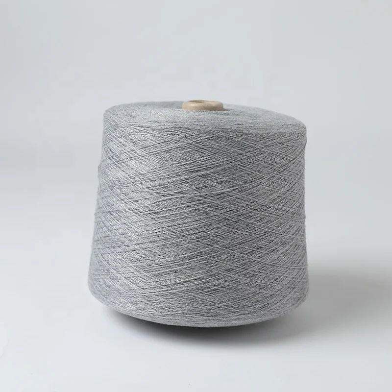 Chinese hot sale Factory hot sale blends of wool knitting yarn sweater yarn nylon wool blended white yarn for buyers