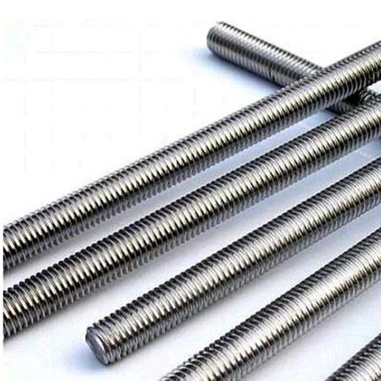 Factory Fastener Length 1- 2- 3Meters High Quality Threaded Rod M6 3Ml Internally Galvanizing Stainless Steel Thread Rod