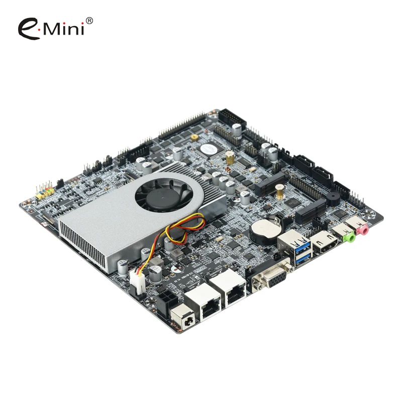 Durable Dual NIC Embedded Linux Mini PC DDR3 Compatible Motherboard