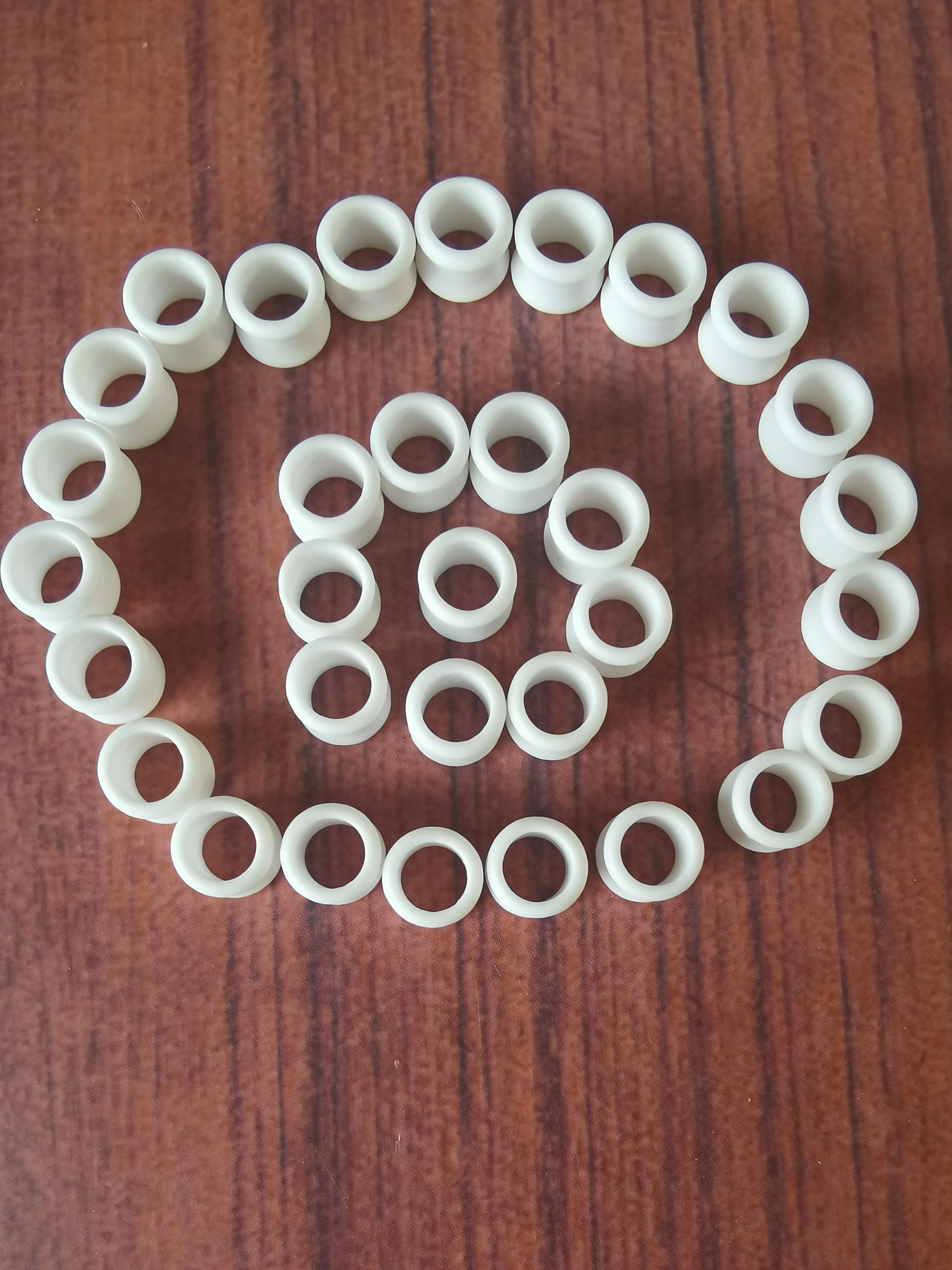 Wholesale special alumina ceramic tubes wear resistant ceramic ring