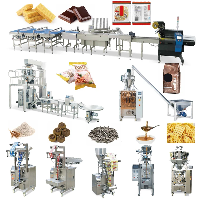 chocolate packing machine automatic plastic wrap packing machine horizontal pouch packing machine