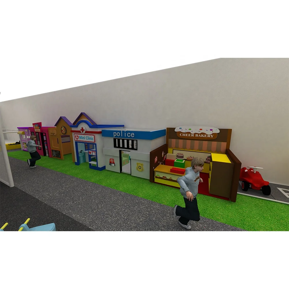 Детские пластиковые парки развлечений для помещений с игровой зоной по отличной цене