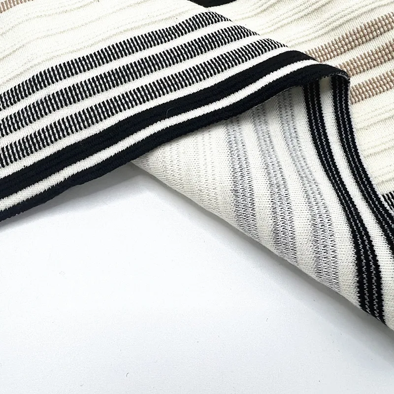 Medium Weight Custom Cvc 93 Cotton 7 Polyester Ottoman Fabric Ottoman Rib Knitting Fabric For Hat Cap