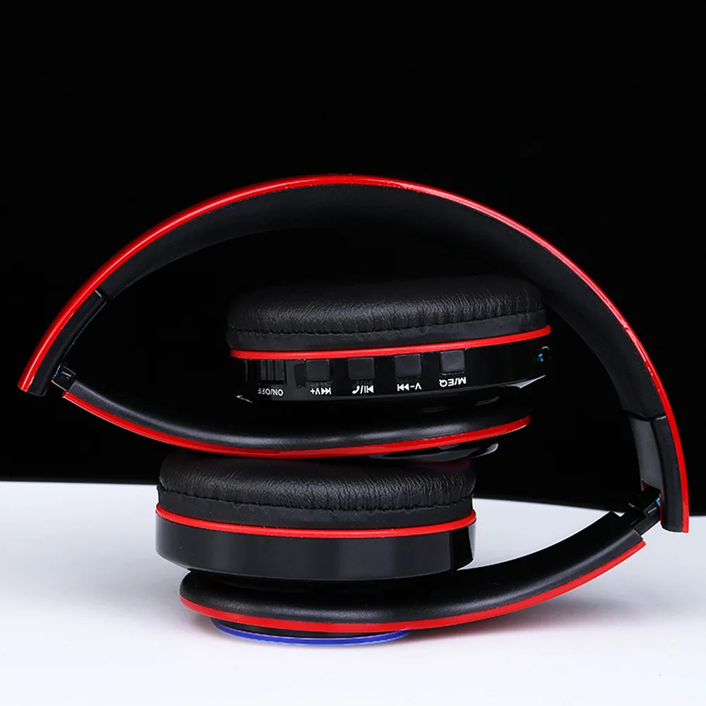 Накладные складные беспроводные наушники BT, игровые наушники для музыки