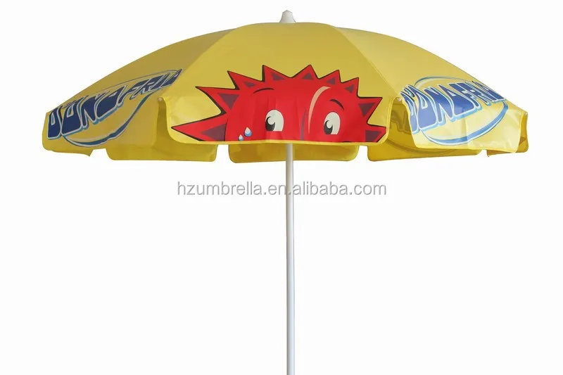 Lipton screen printing advertising beach umbrella for promotion