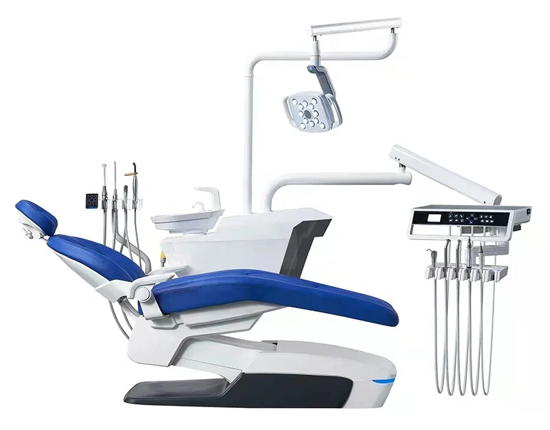Intelligent voice-controlled system and water pipe disinfection system  latest CX Dental unit Chair with function DTC-325(22)