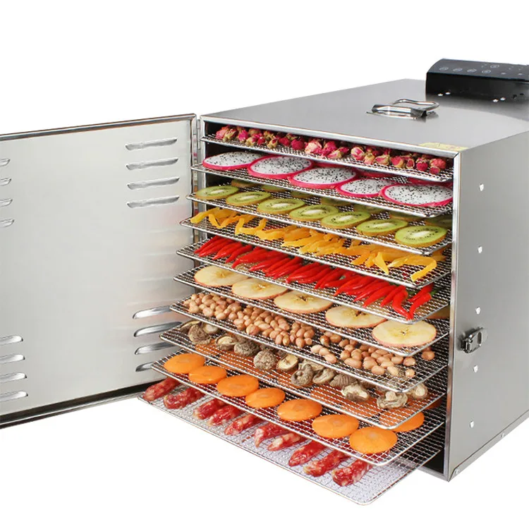Food fruit dryer stainless steel dried fruit machine medicinal food dehydration dryer factory spot