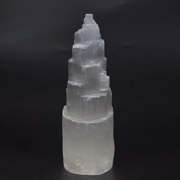 Wholesale Nature Crystal Selenite Tower High Quality For Sale
