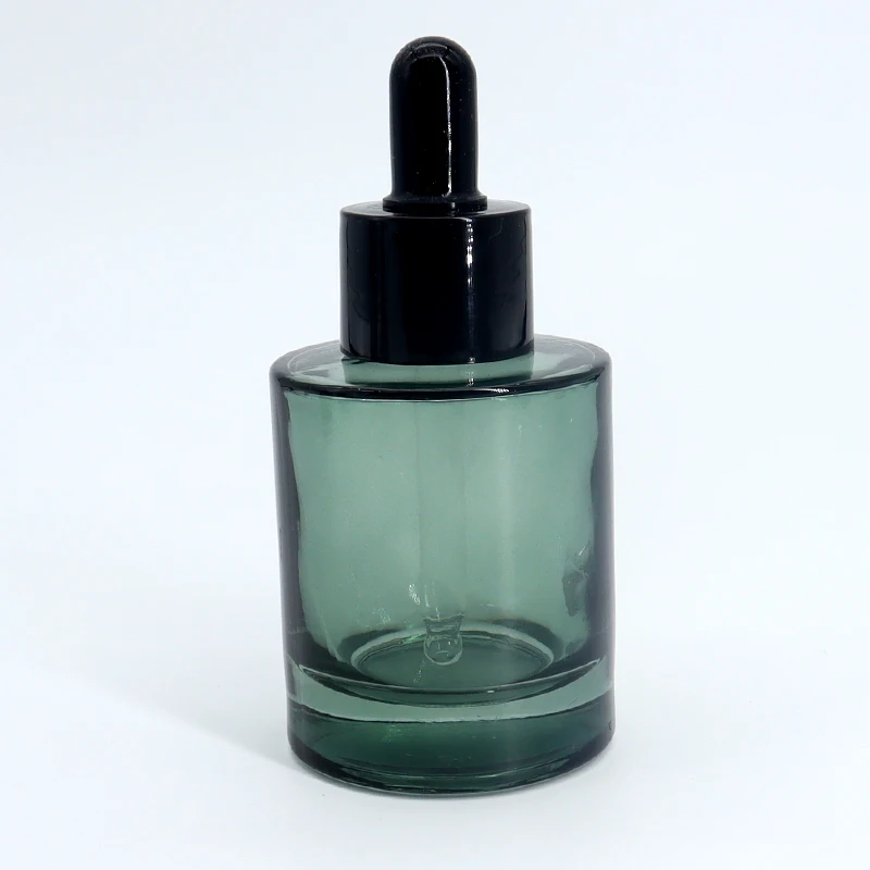 50ML dark green light-avoiding dropper bottle essential oil serum DIY high-grade dispensing empty bottle