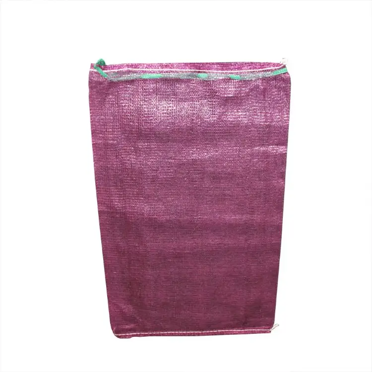 High quality 10kg 20kg 30kg PP leno mesh bag fruit vegetable