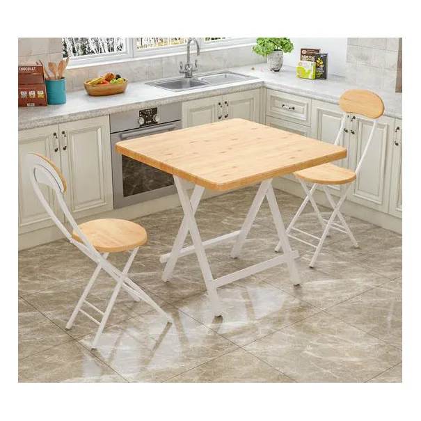 Cheap coffee new adjustable dining table with chair folding table