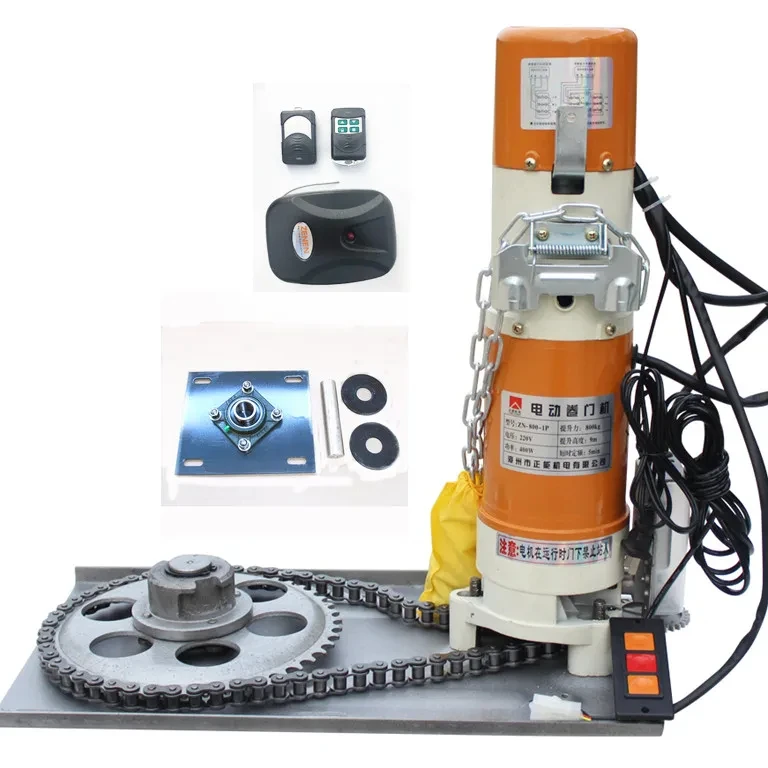 Roll-up Side Motor China Supplier AC 1000kg Mechanical Limit Roller Shutter Door Motor With 433Hz Remote Control