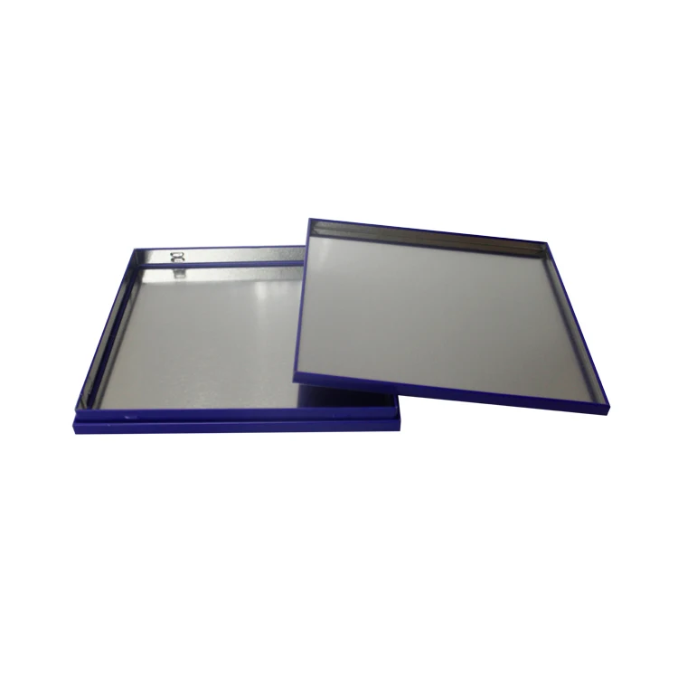 Luxury Square Right Angle Food Grade Chocolate Package Tin Box OEM Empty CMYK Printing Environmental Tinplate Case For Gift CD