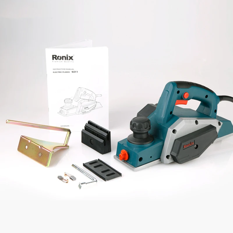 Ronix модель 9211 лучшая мощность 710 Вт ручной Электрический строгальный станок для дерева Профессиональный
