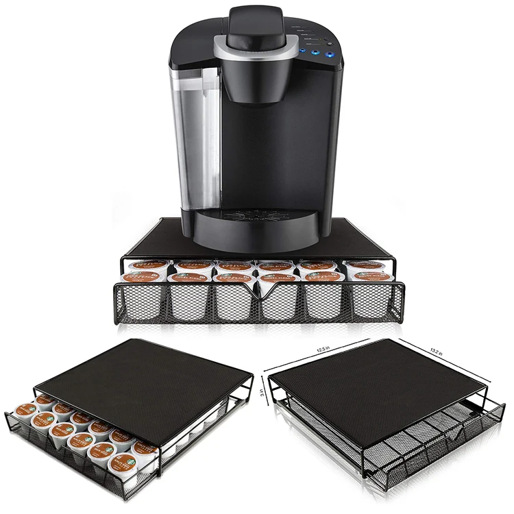 Coffee Capsule Drawers Coffee Bar Accessories Kcup Holders 36 Coffee Pod Holder Storage Drawer