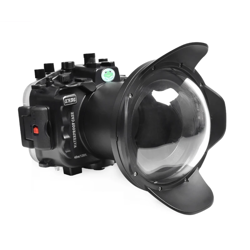 Seafrogs Wholesales 40M/130FT Waterproof Camera Housing Case With Replacement Lens Port for Sony A7R IV A