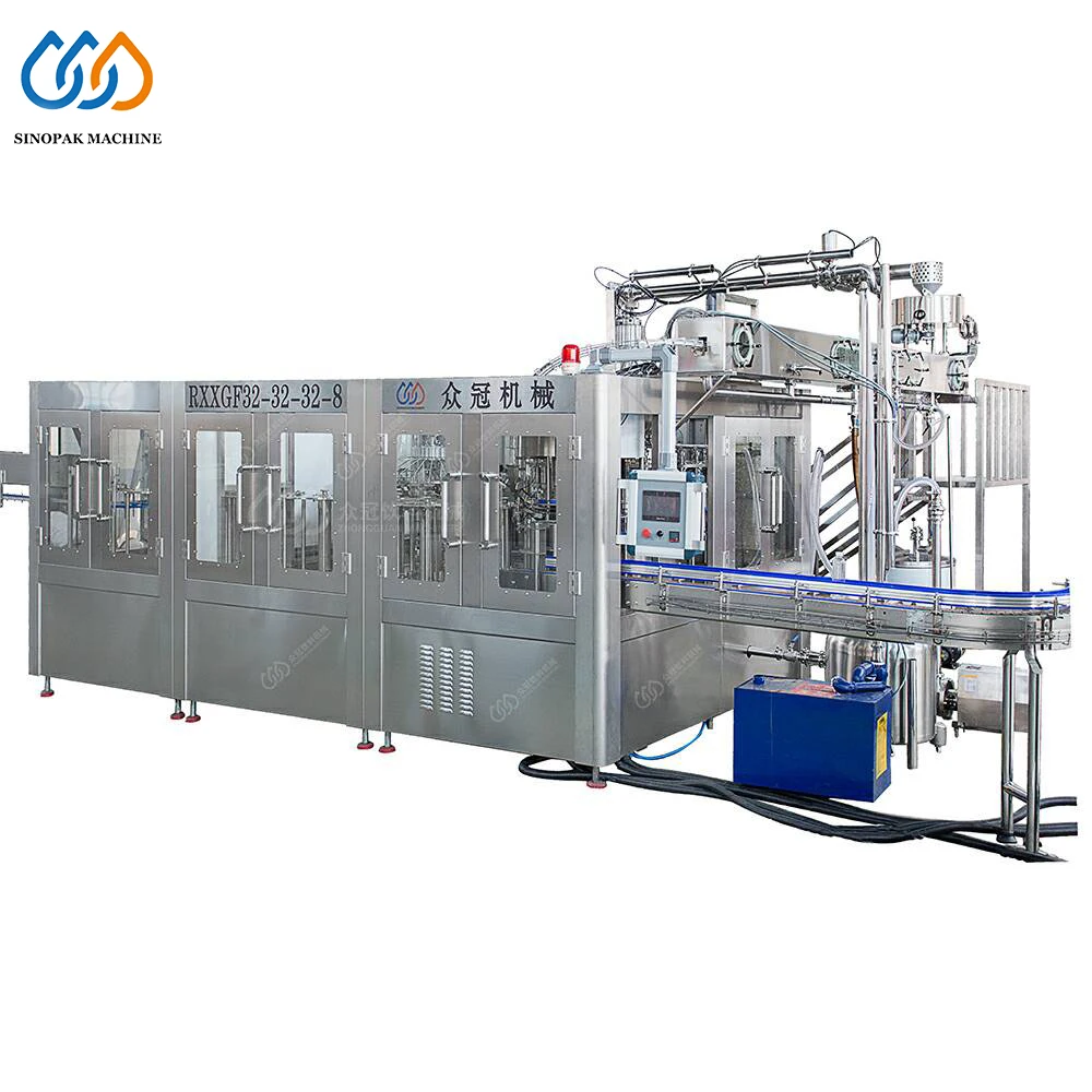 Commerical Mango Juicer Production Line / Fruit Mango Juice Extractor Machine / Filling Sealing Processing Plant