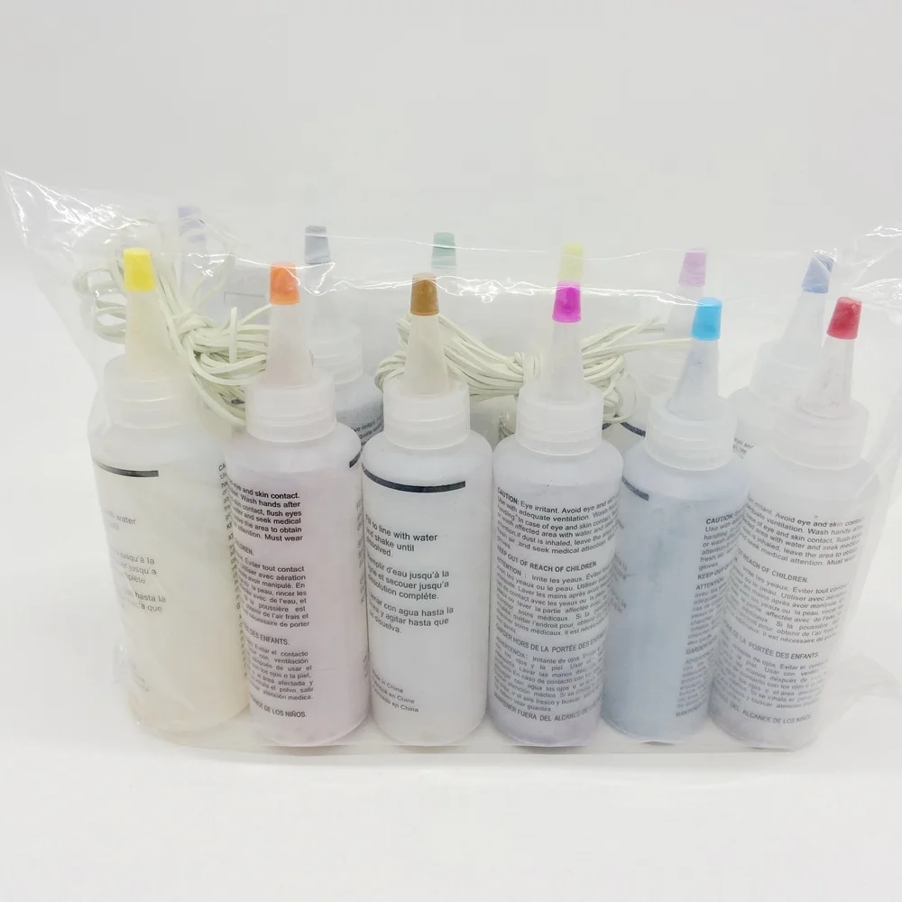 
Ce Certified Tie Dye Kit For Kids Party Tie dye paint Customizable 12-colors -OPP bag 