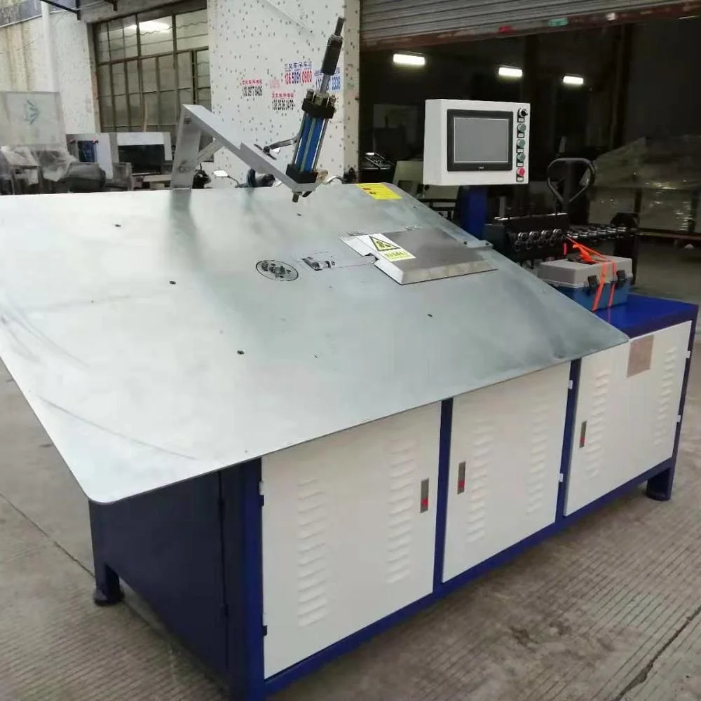 CNC Wire Bending Machine Hot Sale Automatic 2D CNC Hydraulic Small Wire Bending Machine